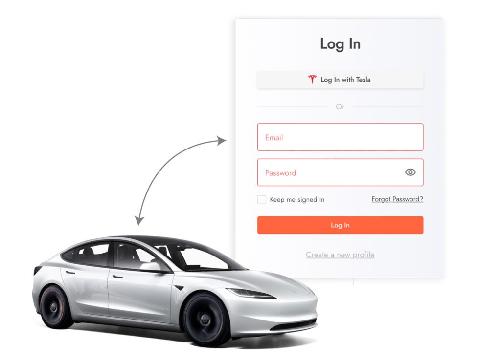 Connect ZEVA with Tesla